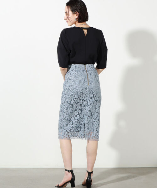 NOLLEY’S Sophi(ノーリーズソフィ)の「ダンボールプルオーバーカットソー(Tシャツ/カットソー・レディース・ホワイト/ブラック/ベージュ・38/36)」の22枚目の写真