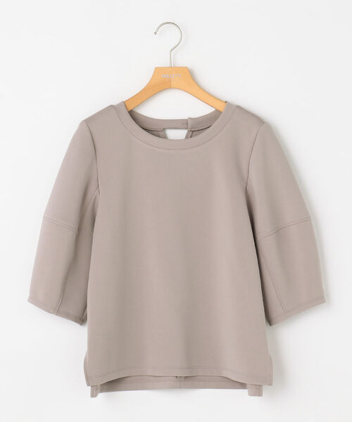 NOLLEY’S Sophi(ノーリーズソフィ)の「ダンボールプルオーバーカットソー(Tシャツ/カットソー・レディース・ホワイト/ブラック/ベージュ・38/36)」の5枚目の写真