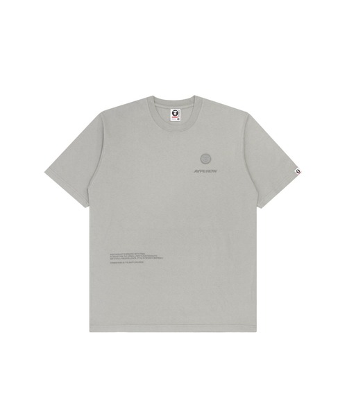 AAPE BY A BATHING APE(エーエイプバイアベイシングエイプ)の「AAPE NOW SHORT SLEEVE TEE(Tシャツ/カットソー・メンズ・パープル系その他2/グリーン系その他7/ブラック/ブルー系その他/グレー系その他3・X-LARGE/MEDIUM/LARGE/SMALL/XX-LARGE)」の3枚目の写真