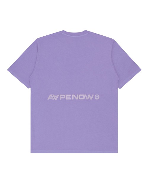 AAPE BY A BATHING APE(エーエイプバイアベイシングエイプ)の「AAPE NOW SHORT SLEEVE TEE(Tシャツ/カットソー・メンズ・パープル系その他2/グリーン系その他7/ブラック/ブルー系その他/グレー系その他3・X-LARGE/MEDIUM/LARGE/SMALL/XX-LARGE)」の19枚目の写真