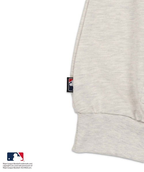 MLB(メジャーリーグベースボール)の「【MLB/メジャーリーグベースボール】セットアップ対応商品 ジップパーカー(パーカー・レディース・ブラック/オートミール/ダークグリーン・ONESIZE)」の19枚目の写真