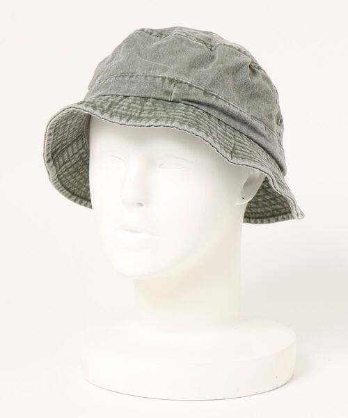 BEAVER(ビーバー)の「MEGA CAP/メガキャップ Pigment Dyed Twill Washed Bucket Hat ハット(ハット・メンズ・ブラック/ベージュ/オリーブ/イエロー/その他・LARGE)」の3枚目の写真