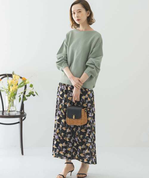 URBAN RESEARCH ROSSO（アーバンリサーチロッソ）の「デザインガーターホールニット（ニット/セーター・レディース・アイボリー/グリーン系その他/オレンジ系その他・FREE）」の8枚目の写真