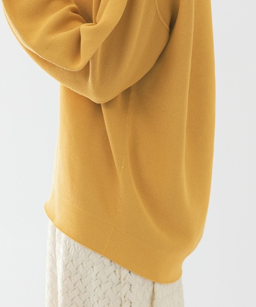 URBAN RESEARCH ROSSO（アーバンリサーチロッソ）の「デザインガーターホールニット（ニット/セーター・レディース・アイボリー/グリーン系その他/オレンジ系その他・FREE）」の20枚目の写真