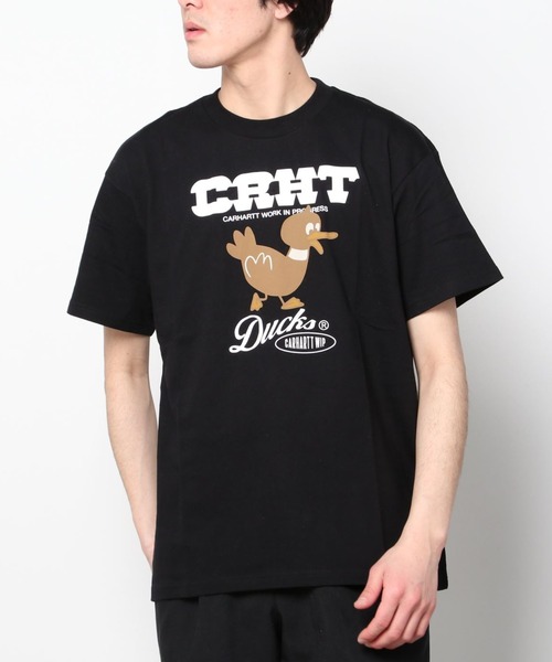 Carhartt WIP(カーハートダブリューアイピー)の「Carhartt WIP/カーハート ダブリューアイピー カーハートダックスTシャツ I030207(Tシャツ/カットソー・メンズ・ブラック/ホワイト/ベージュ・L/M/XL/S)」の9枚目の写真