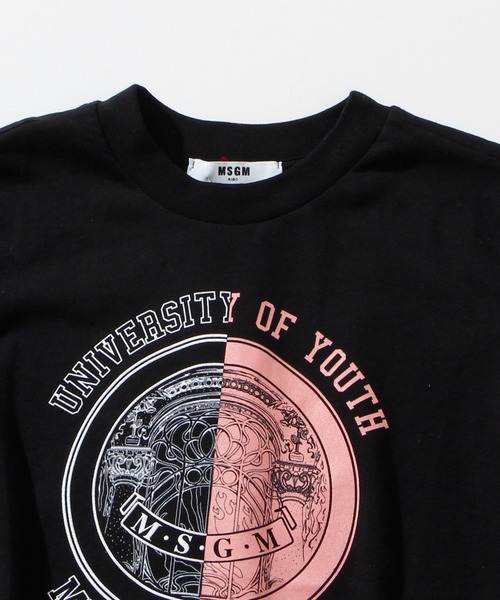 MSGM（エムエスジーエム）の「MSGM(エムエスジーエム)Kids & Junior プリント半袖Tシャツ（Tシャツ/カットソー・キッズ・ホワイト/ブラック/ピンク・4Y/10Y/12Y/14Y/6Y/8Y）」の10枚目の写真