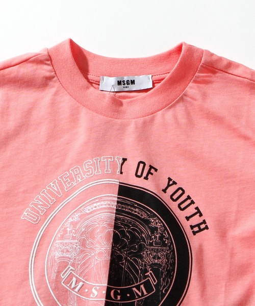 MSGM（エムエスジーエム）の「MSGM(エムエスジーエム)Kids & Junior プリント半袖Tシャツ（Tシャツ/カットソー・キッズ・ホワイト/ブラック/ピンク・4Y/10Y/12Y/14Y/6Y/8Y）」の15枚目の写真