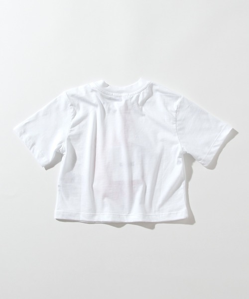 MSGM（エムエスジーエム）の「MSGM(エムエスジーエム)Kids & Junior プリント半袖Tシャツ（Tシャツ/カットソー・キッズ・ホワイト/ブラック/ピンク・4Y/10Y/12Y/14Y/6Y/8Y）」の5枚目の写真