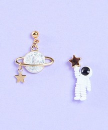 gargle ガーグル:宇宙シリーズ 惑星探索 宇宙飛行士 土星 ピアス