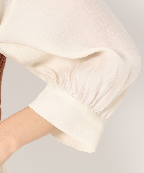 mysty woman（ミスティウーマン）の「ビスチェ×ミニワンピセット 277813（ワンピース・レディース・オレンジ/アイボリー/チャコール・FREE）」の10枚目の写真