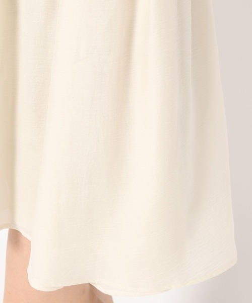 mysty woman（ミスティウーマン）の「ビスチェ×ミニワンピセット 277813（ワンピース・レディース・オレンジ/アイボリー/チャコール・FREE）」の16枚目の写真