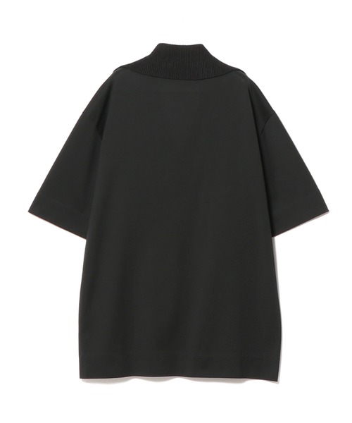 COLUMN コラム ESTNATION  リブジャージ スキッパーニット 未着用　※タグ付き  ・F 21-140-13-050006 ブラック COLUMN（コラム）の「COLUMN / リブジャージスキッパーニット