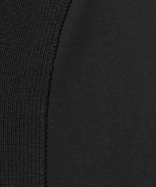 COLUMN（コラム）の「COLUMN / リブジャージスキッパーニット（ニット/セーター・レディース・ブラック/オフホワイト・FREE）」の8枚目の写真