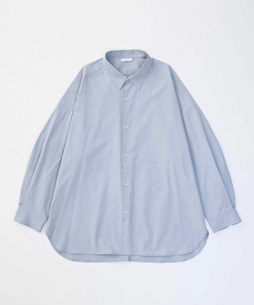 VICTIM（ヴィクティム）の「VICTIM ヴィクティム / BIG SHIRTS / VTM-22-S-019（シャツ/ブラウス・メンズ・グレイッシュブルー/ホワイト/ライトブルー・L/M）」の3枚目の写真