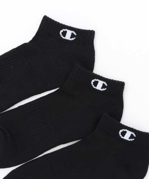 Champion（チャンピオン）の「【Champion/チャンピオン】メンズ レディース 【３足組】 スニーカーインソックス【ハーフパイル】（ソックス/靴下・メンズ・ホワイト/ブラック/シルバーグレー・SMALL/MEDIUM）」の11枚目の写真