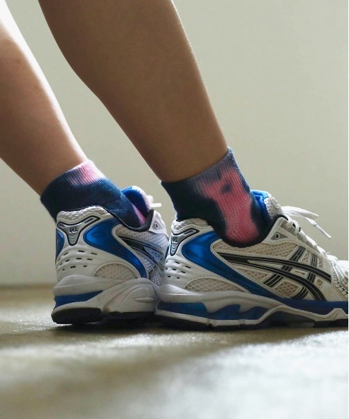 NODAL（ノーダル）の「NODAL/ノーダル TIEDYE SHORT SOCKS（ソックス/靴下・メンズ・ブルー/レッド/クリーム/グリーン/ネイビー/イエロー/チャコールグレー/ピンク/パープル/ライトグリーン・FREE）」の9枚目の写真