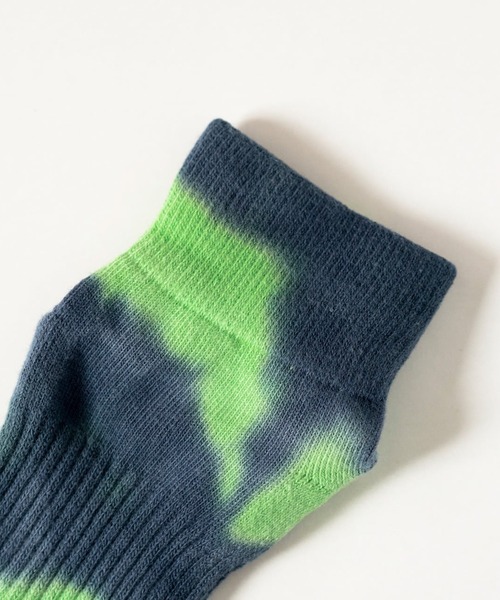 NODAL（ノーダル）の「NODAL/ノーダル TIEDYE SHORT SOCKS（ソックス/靴下・メンズ・ブルー/レッド/クリーム/グリーン/ネイビー/イエロー/チャコールグレー/ピンク/パープル/ライトグリーン・FREE）」の13枚目の写真