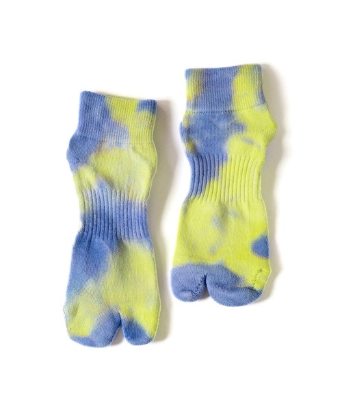 NODAL（ノーダル）の「NODAL/ノーダル TIEDYE SHORT SOCKS（ソックス/靴下・メンズ・ブルー/レッド/クリーム/グリーン/ネイビー/イエロー/チャコールグレー/ピンク/パープル/ライトグリーン・FREE）」の16枚目の写真