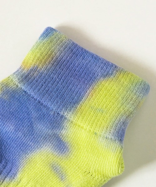 NODAL（ノーダル）の「NODAL/ノーダル TIEDYE SHORT SOCKS（ソックス/靴下・メンズ・ブルー/レッド/クリーム/グリーン/ネイビー/イエロー/チャコールグレー/ピンク/パープル/ライトグリーン・FREE）」の19枚目の写真
