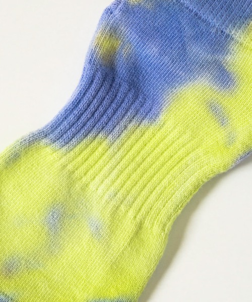 NODAL（ノーダル）の「NODAL/ノーダル TIEDYE SHORT SOCKS（ソックス/靴下・メンズ・ブルー/レッド/クリーム/グリーン/ネイビー/イエロー/チャコールグレー/ピンク/パープル/ライトグリーン・FREE）」の20枚目の写真