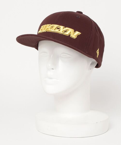 BROOKLYN MACHINE WORKS（ブルックリンマシンワークス）の「BROOKLYN MACHINE WORKS/ブルックリンマシンワークス ロゴキャップ BKMW-02（キャップ・メンズ・ブラック/ブラウン/グリーン・FREE）」の3枚目の写真