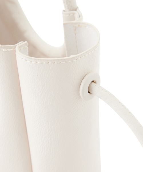 ROPE' PICNIC（ロペピクニック）の「リングハンドルミドルトート＆ショルダーバッグ（ショルダーバッグ・レディース・ブラック/キナリ/オレンジ・FREE）」の9枚目の写真