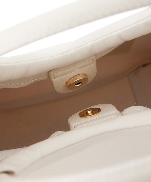 ROPE' PICNIC（ロペピクニック）の「リングハンドルミドルトート＆ショルダーバッグ（ショルダーバッグ・レディース・ブラック/キナリ/オレンジ・FREE）」の11枚目の写真