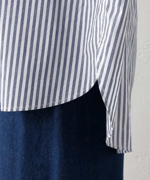 PUAL CE CIN（ピュアルセシン）の「タイプライター先染めストライプブラウス（シャツ/ブラウス・レディース・その他1/その他2・FREE）」の13枚目の写真