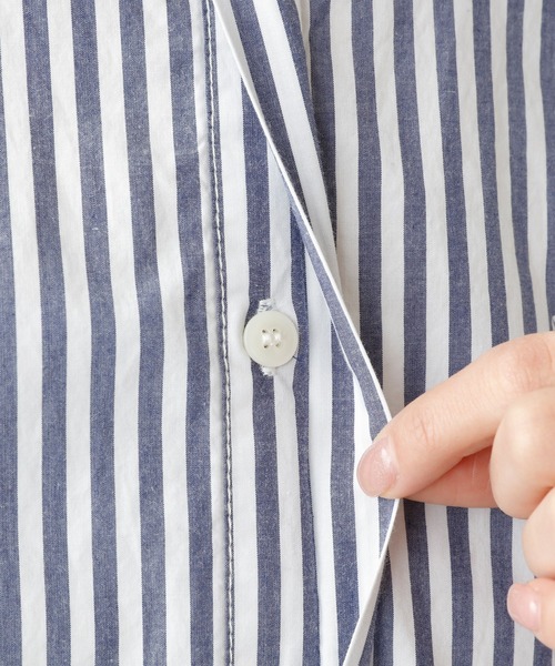 PUAL CE CIN（ピュアルセシン）の「タイプライター先染めストライプブラウス（シャツ/ブラウス・レディース・その他1/その他2・FREE）」の15枚目の写真