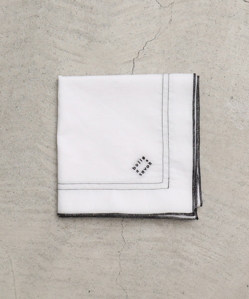 bulle de savon(ビュルデサボン)の「●handkerchief scarf(ストール/ショール・レディース・ホワイト/ブラック・FREE)」の20枚目の写真