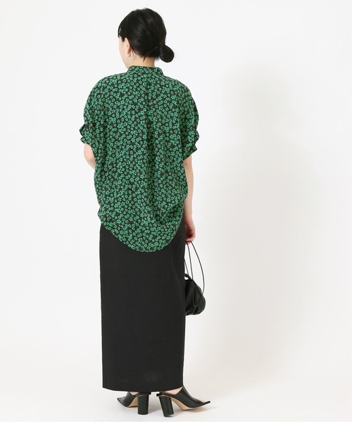 journal standard L'essage（ジャーナルスタンダードレサージュ）の「《追加》タックスリーブシャツ（シャツ/ブラウス・レディース・ブラウン/ネイビー/ホワイト系その他/ブラック系その他・FREE）」の20枚目の写真