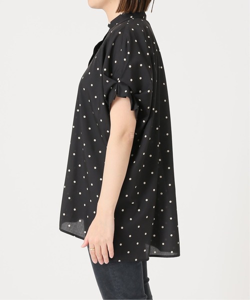 journal standard L'essage（ジャーナルスタンダードレサージュ）の「《追加》タックスリーブシャツ（シャツ/ブラウス・レディース・ブラウン/ネイビー/ホワイト系その他/ブラック系その他・FREE）」の12枚目の写真