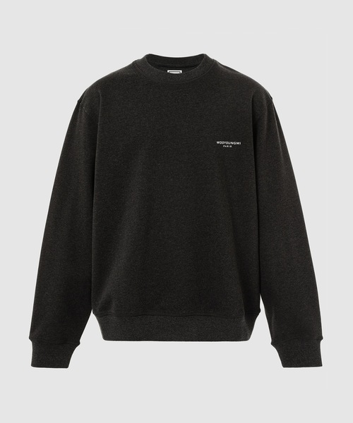 WOOYOUNGMI（ウーヨンミ）の「MENS T-SHIRT（Tシャツ/カットソー・メンズ・ブラック/グレー・48/50）」の2枚目の写真