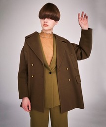 Johnbull | ツイルダンボールニットピーコート(ピーコート)