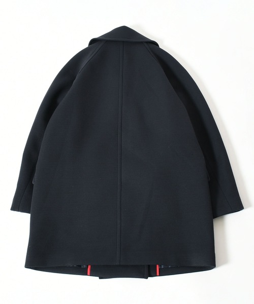 Johnbull（ジョンブル）の「ツイルダンボールニットピーコート（ピーコート・レディース・ネイビー/オリーブ・FREE）」の18枚目の写真