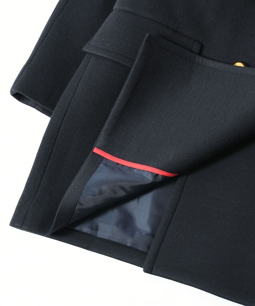 Johnbull（ジョンブル）の「ツイルダンボールニットピーコート（ピーコート・レディース・ネイビー/オリーブ・FREE）」の22枚目の写真