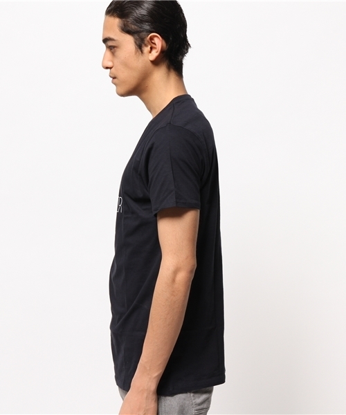 CIVISSUM（シビズム）の「CIVISSUM: オーガニックコットン プリント Tシャツ（Tシャツ/カットソー・メンズ・ブラック/ホワイト系その他/ネイビー/ホワイト・MEDIUM/LARGE/SMALL）」の10枚目の写真