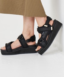 Mazell | Mazell  / 厚底カーヴィースポサン(サンダル)