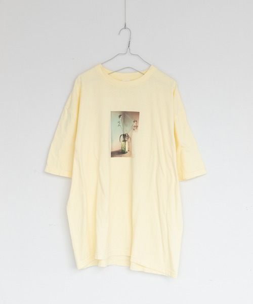 WHIMSIC（ウィムジック）の「【WHIMSIC】フラワーフォトTEE（Tシャツ/カットソー・レディース・ブルー/ベージュ/イエロー/グリーン・FREE）」の12枚目の写真