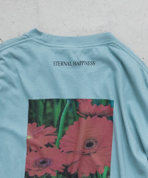 WHIMSIC（ウィムジック）の「【WHIMSIC】フラワーフォトTEE（Tシャツ/カットソー・レディース・ブルー/ベージュ/イエロー/グリーン・FREE）」の19枚目の写真