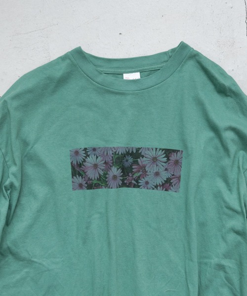 WHIMSIC（ウィムジック）の「【WHIMSIC】フラワーフォトTEE（Tシャツ/カットソー・レディース・ブルー/ベージュ/イエロー/グリーン・FREE）」の22枚目の写真