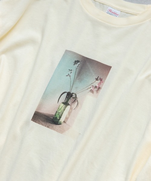 WHIMSIC（ウィムジック）の「【WHIMSIC】フラワーフォトTEE（Tシャツ/カットソー・レディース・ブルー/ベージュ/イエロー/グリーン・FREE）」の10枚目の写真