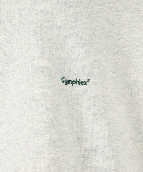 GYMPHLEX（ジムフレックス）の「GYMPHLEX/ジムフレックス　スウィングスリーブクルーネックプルオーバー　SWING SLEEVE CREW NECK PULLOVER　GY-C0173 TCF（スウェット・レディース・ダークグリーン/アイボリー/トップグレー/ネイビー・S）」の8枚目の写真