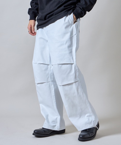 USA製BEN DAVISベンデイビスホワイト ワークパンツ BEN DAVIS（ベンデイビス） チノパン (ベンデイビス)」BEN'S ACTIVE