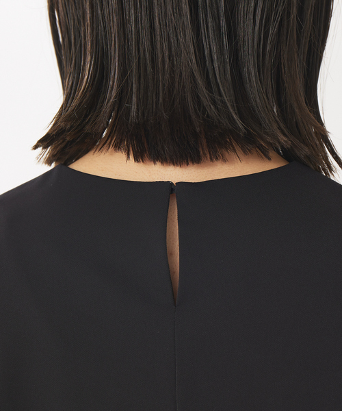 abahouse mavie（アバハウスマヴィ）の「【セットアップ対応】ドライタッチ袖タックノースリーブブラウス（シャツ/ブラウス・レディース・ブラック/グレイッシュベージュ・フリー）」の20枚目の写真