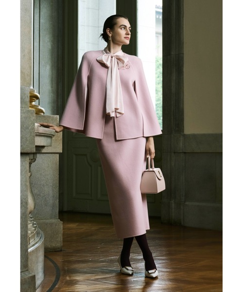 CELFORD（セルフォード）の「リバータイトスカート（スカート・レディース・ピンク/キャメル/ネイビー・36/38）」の4枚目の写真