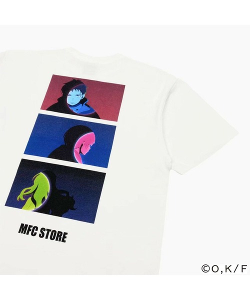 MFC STORE（エムエフシーストア）の「MFC STORE × 炎炎ノ消防隊 TEE TYPE1（Tシャツ/カットソー・メンズ・ホワイト/ブラック/グレー・S/M/L/XL/XXL）」の4枚目の写真