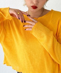 Shelly island | カラーシアートップス(Tシャツ/カットソー)