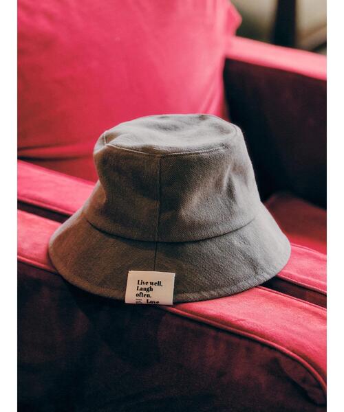 AMERICAN HOLIC（アメリカンホリック）の「ブラッシュツイルバケット（ハット・レディース・グレー/ベージュ・FREE）」の12枚目の写真