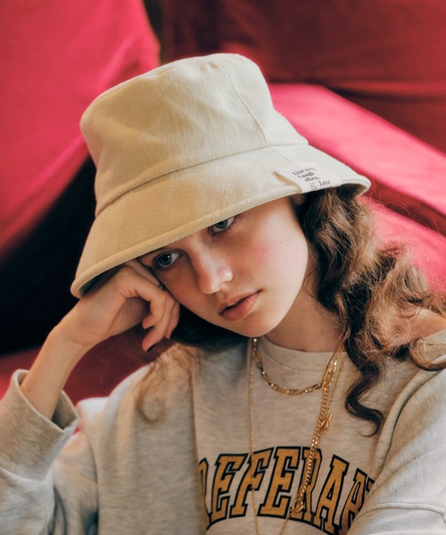 AMERICAN HOLIC（アメリカンホリック）の「ブラッシュツイルバケット（ハット・レディース・グレー/ベージュ・FREE）」の2枚目の写真